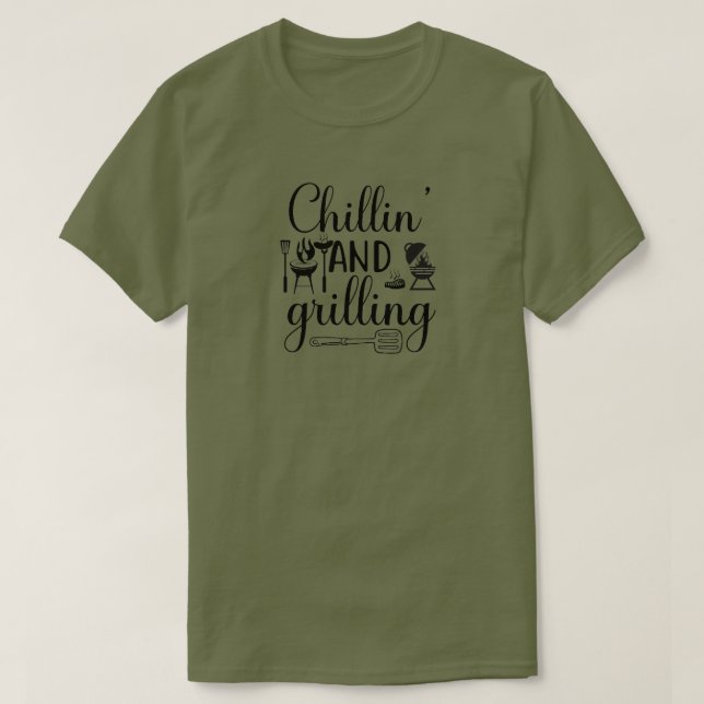 Grilling T-Shirt (Design Front)