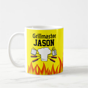 Grillmaster Personalised Coffee Mug Dad Gift