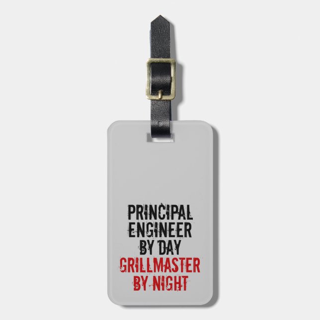 Grillmaster Principal Engineer Luggage Tag (Front Vertical)