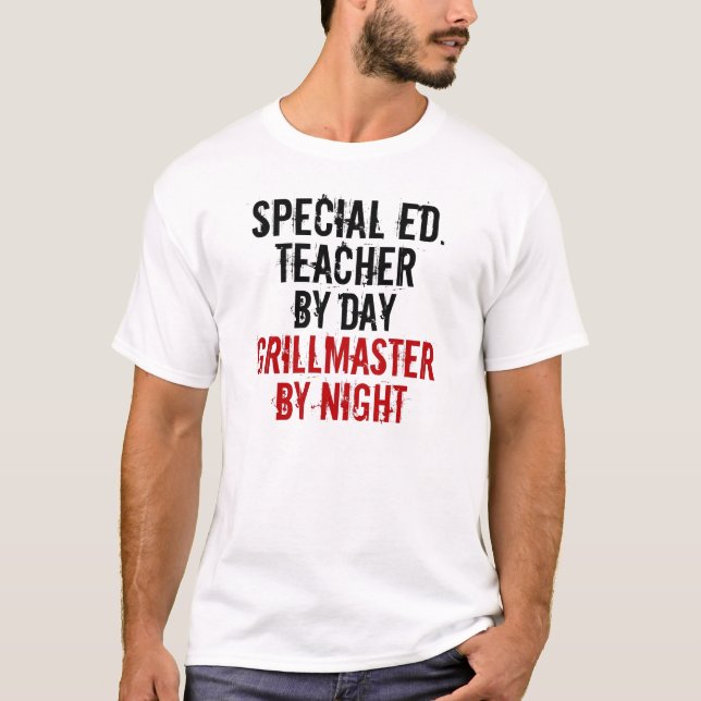 Grillmaster Special Education Teacher T-Shirt (Front)