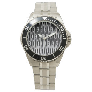 Grillwork Abstract Watch