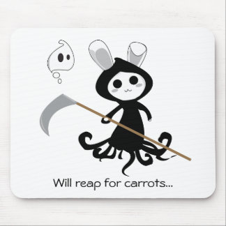 Grim Bunny Mouse Mat