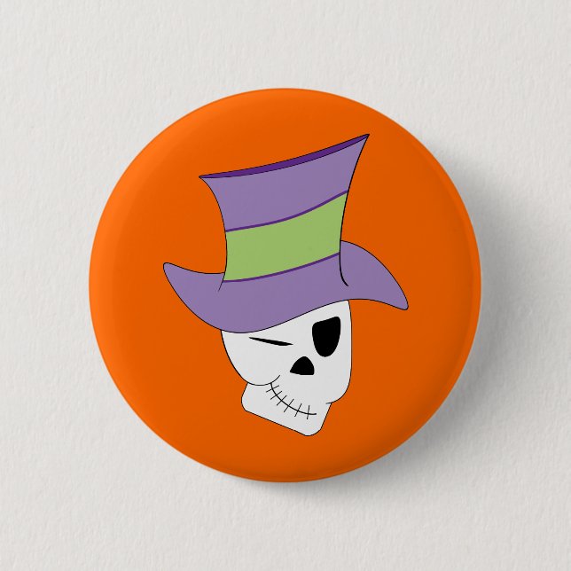 Grim Dandy 6 Cm Round Badge (Front)