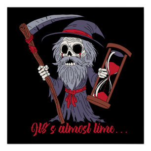 Grim Father Time Poster