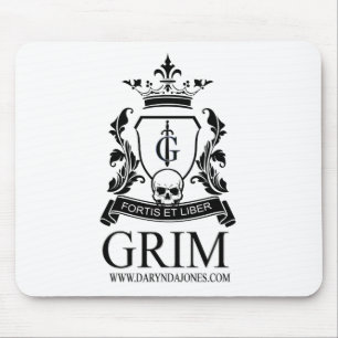 GRIM Final Logo.png Mouse Mat