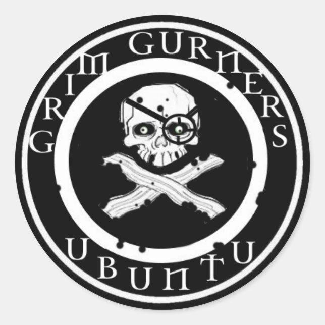 Grim Gurner Sticker (Front)