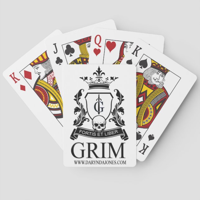 GRIM Playing Cards (Back)