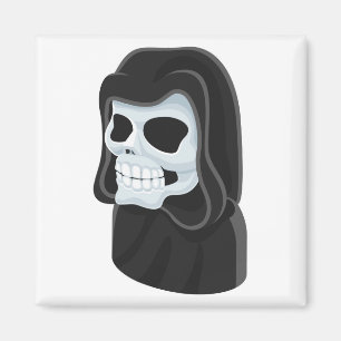 Grim Reaper Avatar People Icon Magnet