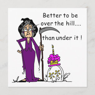 Grim Reaper Birthday Humour Card