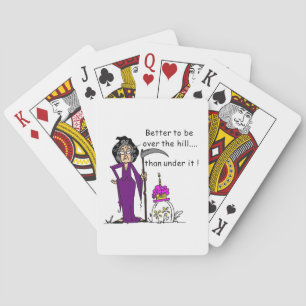 Grim Reaper Birthday Humour Playing Cards