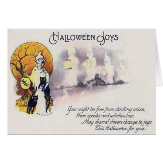 Grim Reaper Black Cat Lantern Full Moon