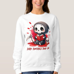 Grim Reaper Book Lover, Custom Book Club Sweatshirt