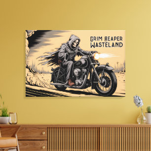 Grim Reaper Canvas Print