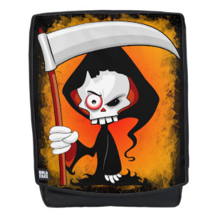 Grim Reaper Cartoon  Backpack