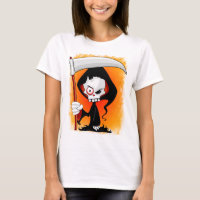 Grim Reaper Creepy Funny Cartoon