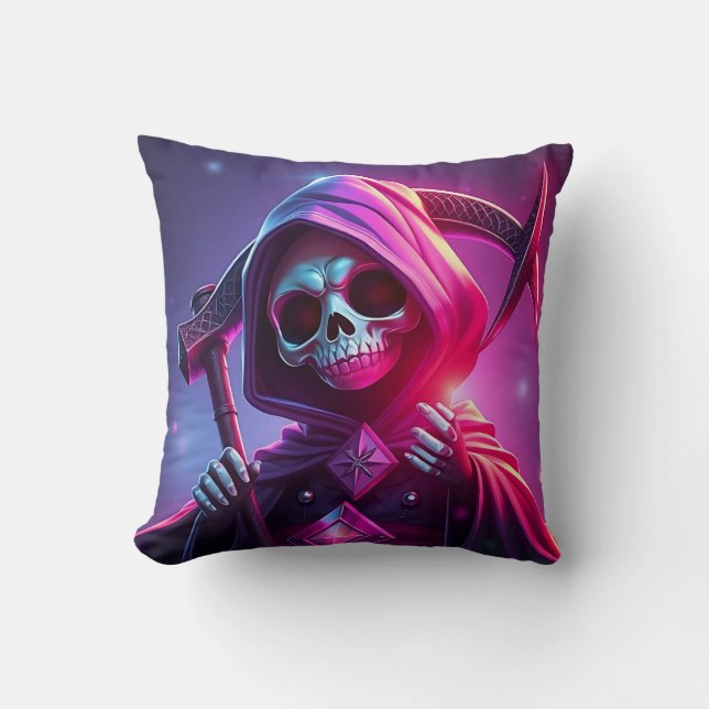 Grim Reaper Cushion (Front)
