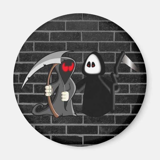 Grim Reaper Death Magnet (Front)