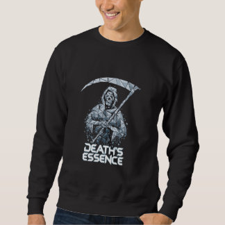 Grim Reaper Deathu2019s Essence Abstract Fragmente Sweatshirt