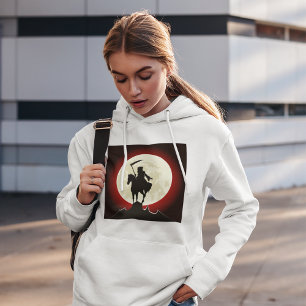 Grim Reaper Full Moon Hoodie