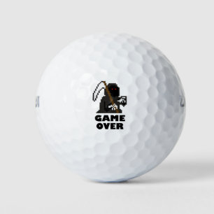Grim Reaper Game Over Golf Balls
