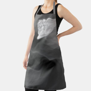 Grim Reaper Ghost Halloween Apron