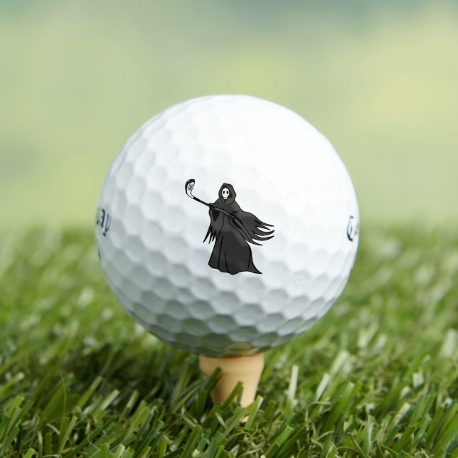 Grim Reaper Golfer Balls | Custom Callaway Style (Insitu Tee)