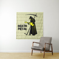 Grim Reaper Guitar ☠️Gothic Skull Design