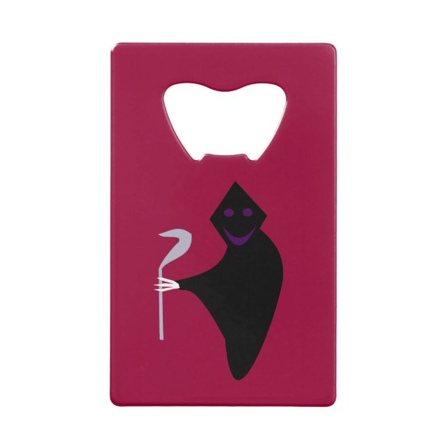 Grim Reaper Halloween Bottle Opener (Front)