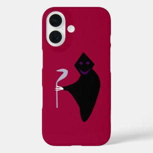 Grim Reaper Halloween iPhone 16 Case