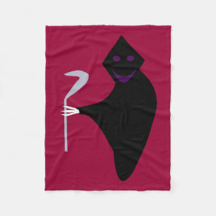 Grim Reaper Halloween Fleece Blanket