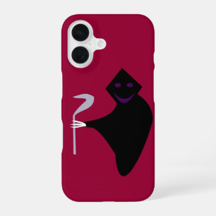 Grim Reaper Halloween iPhone 16 Case