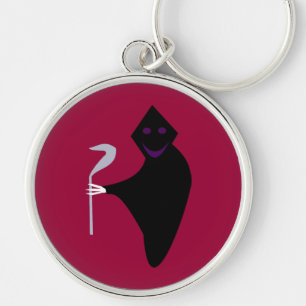 Grim Reaper Halloween Keychain