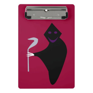 Grim Reaper Halloween Mini Clipboard