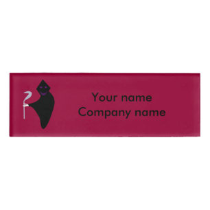 Grim Reaper Halloween Personalised Name Tag