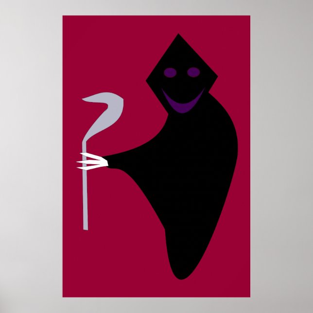 Grim Reaper Halloween Poster (Front)