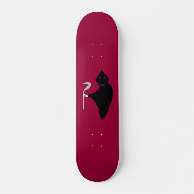 Grim Reaper Halloween Skateboard (Front)