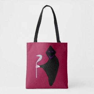 Grim Reaper Halloween Tote Bag