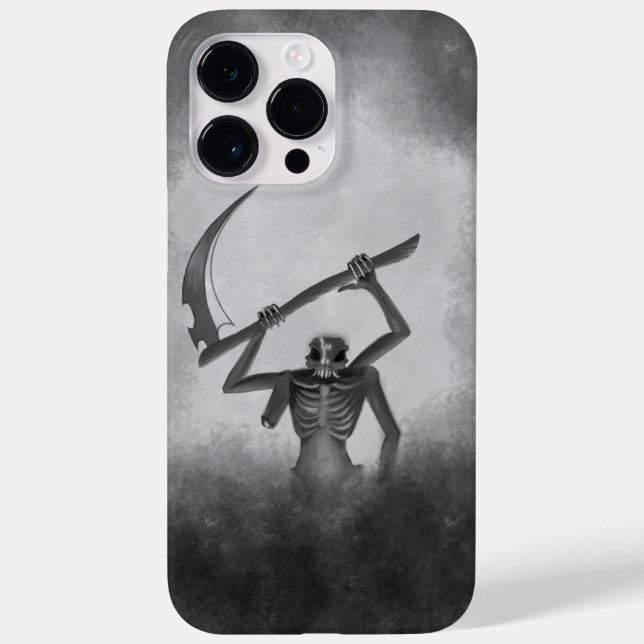grim reaper iPhone case (Back)
