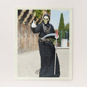 Grim reaper jigsaw puzzle