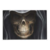 Grim Reaper Laminated Halloween Placemat