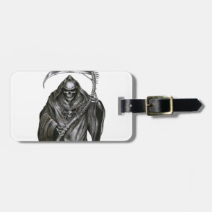 Grim Reaper Luggage Tag