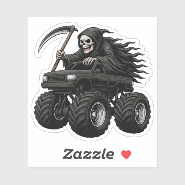 Grim Reaper Monster Truck  (Sheet)