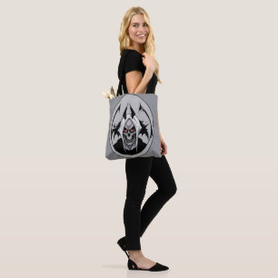 Grim Reaper Of The Blazing Eye Full Print Tote Bag