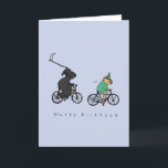 Grim Reaper on Wheels | Dark Humour Birthday Card<br><div class="desc">Surviving another year is always worth celebrating.</div>