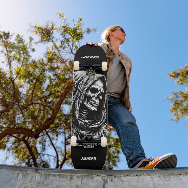 Grim Reaper Personalised Skateboard (Outdoor 1)