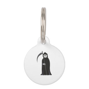 Grim Reaper Pet Tag