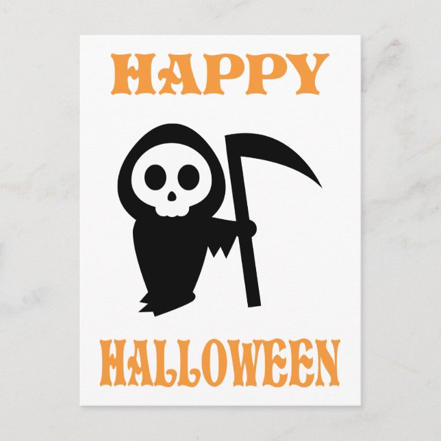 Grim Reaper Postcard (Front)