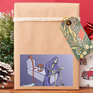 Grim Reaper Rectangular Sticker