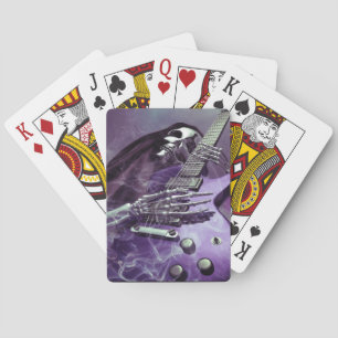Grim Reaper’s Guitar Playing Cards