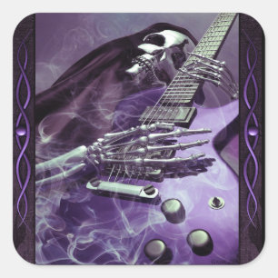 Grim Reaper’s Guitar Sticker